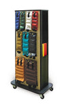 Hausmann 5566 Econo 4 Sided Mobile Weight Rack (Accessorized Version Available)