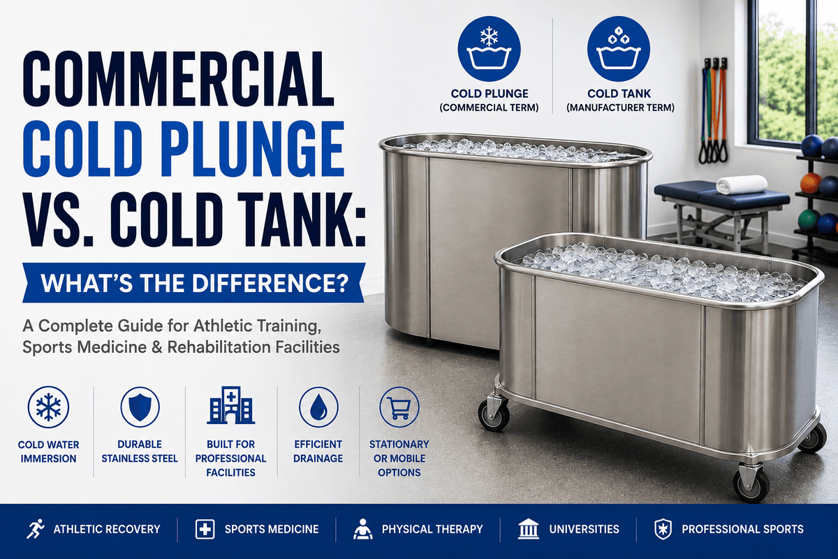 Commercial Cold Plunge vs. Cold Tank: What's the Difference? - Total Rehab Solutions