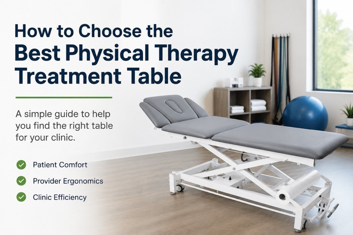 How to Choose the Best Physical Therapy Treatment Table - Total Rehab Solutions