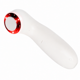 Close-up of the Oceanus Lasonic red light therapy treatment head in operation
