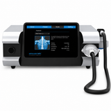 Infinium Focus Focused Shockwave Therapy System front view with touchscreen display