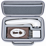 Oceanus Lasonic dual therapy device with carrying case, charging cable, and power adapter