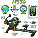 Dynamic Fluid Fitness M550 Commercial Fluid Rower - Total Rehab Solutions