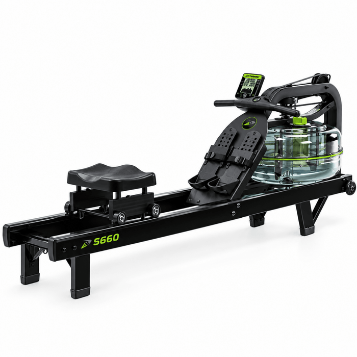Dynamic Fluid Fitness S660 Forge commercial fluid rower and rowing machine