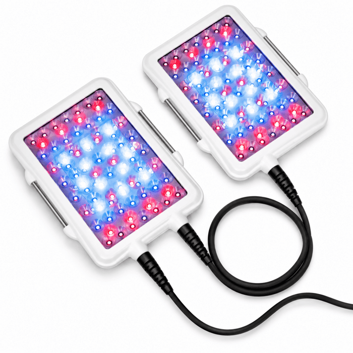 Dynatronics DLP3 TriWave Light Therapy Pads with red, infrared and blue light