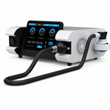 Infinium Focus Focused Shockwave Therapy System angled view for musculoskeletal pain treatment