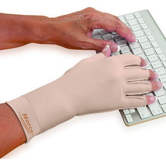 Norco Edema Glove 3/4 Finger, Over the Wrist Length