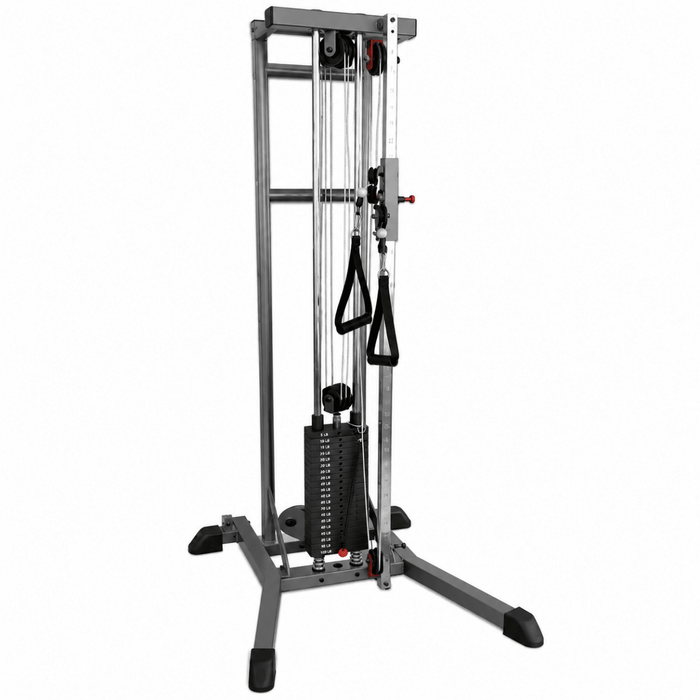 RehabPro 6:1 Free-Standing Speed Pulley System with 100 lb weight stack