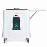 Richmar HydraTherm Deluxe hot pack heating unit closed with fold-away side shelf