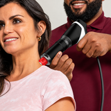 Richmar TheraTouch SW1 radial pressure wave therapy treatment on shoulder