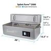 Splint-Form 2000 Stainless Steel Splint Pan, 120 Volt - Total Rehab Solutions