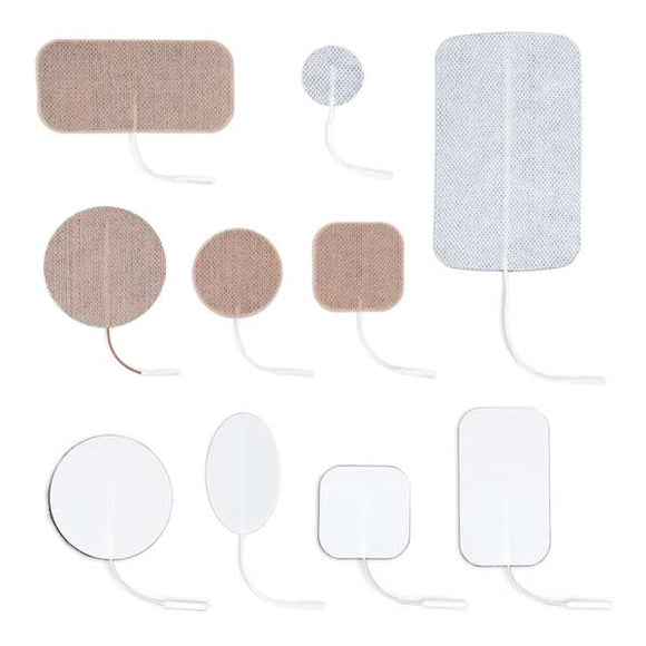 Norco  Multi-Use Electrodes, Cloth   2 in. x 4 in., Rectangle (4 count)