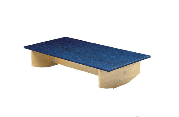 Rocker Board - Wooden with carpet - side-to-side - 30