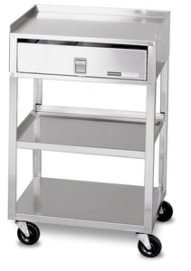 Stainless Steel 1 Drawer 2 Shelves