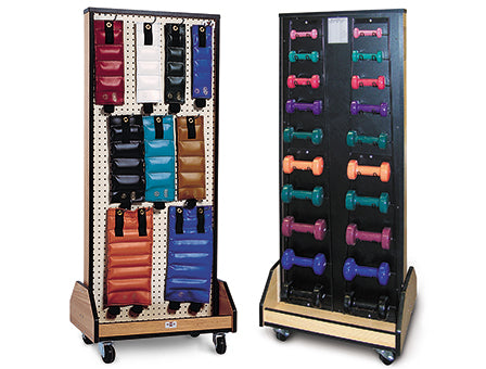 Combo Weight Dumbbell Mobile Rack