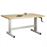 Group Therapy Table with Hand Crank Height Adjustment 77-44CM