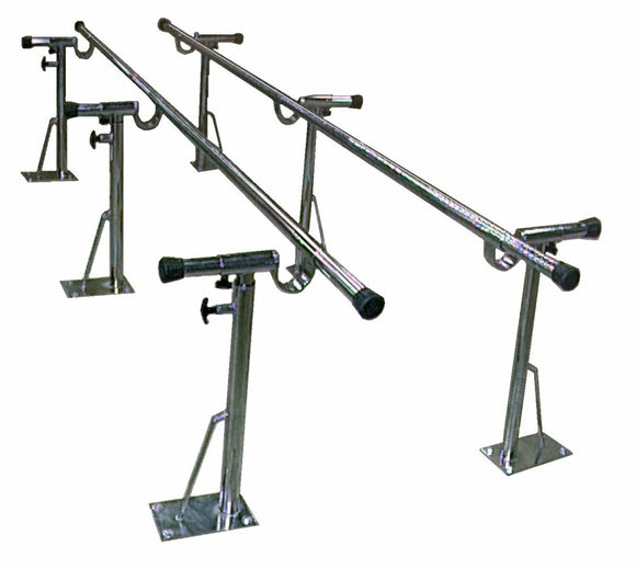 Bailey Model 4530 Bariatric Floor MTD Parallel Bars-10', 500LB Capacit ...