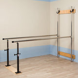 Clinton Model 3 - 3307 Wall MTD Folding Parallel Bars - Total Rehab Solutions