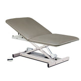 Clinton Open Base Bariatric Power Table w/ ADJ Backrest - 34" & 40" Widths - Total Rehab Solutions