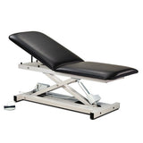 Clinton Open Base Power Table W/ADJ Backrest - 27" Width - Total Rehab Solutions
