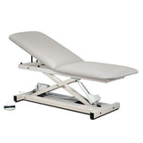 Clinton Open Base Power Table W/ADJ Backrest - 27" Width - Total Rehab Solutions