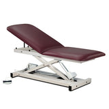 Clinton Open Base Power Table W/ADJ Backrest - 27" Width - Total Rehab Solutions