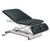Clinton Open Base Wide Three Section Bariatric Power Table - 34" & 40" Widths - Total Rehab Solutions