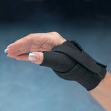 Comfort - Cool Thumb CMC Restriction Splint - BLACK - Total Rehab Solutions