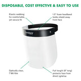Protective Face Shield BX/10 - Total Rehab Solutions