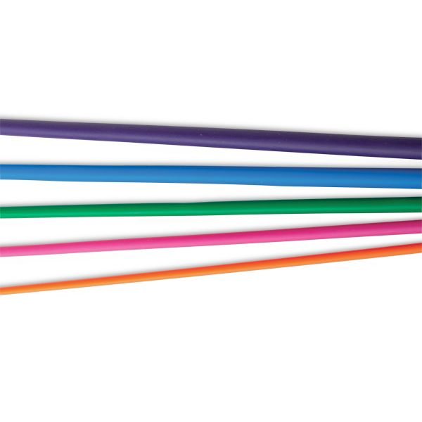 Rainbow Exercise Tubing (Non-Latex) 100' Roll, exercise demonstration